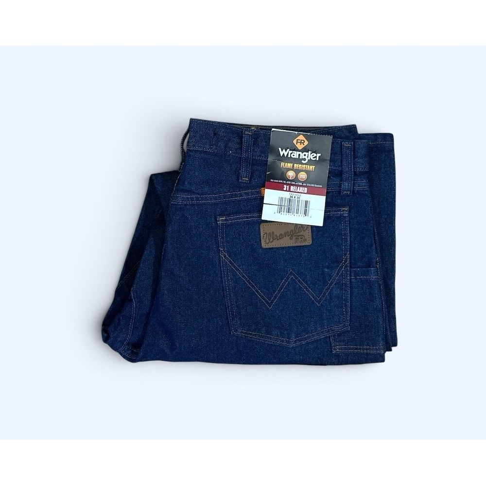 Wrangler FR Relaxed Jeans Mens Size‎ 36 x 30 Flame Resistant HRC2 FR31MWZ New